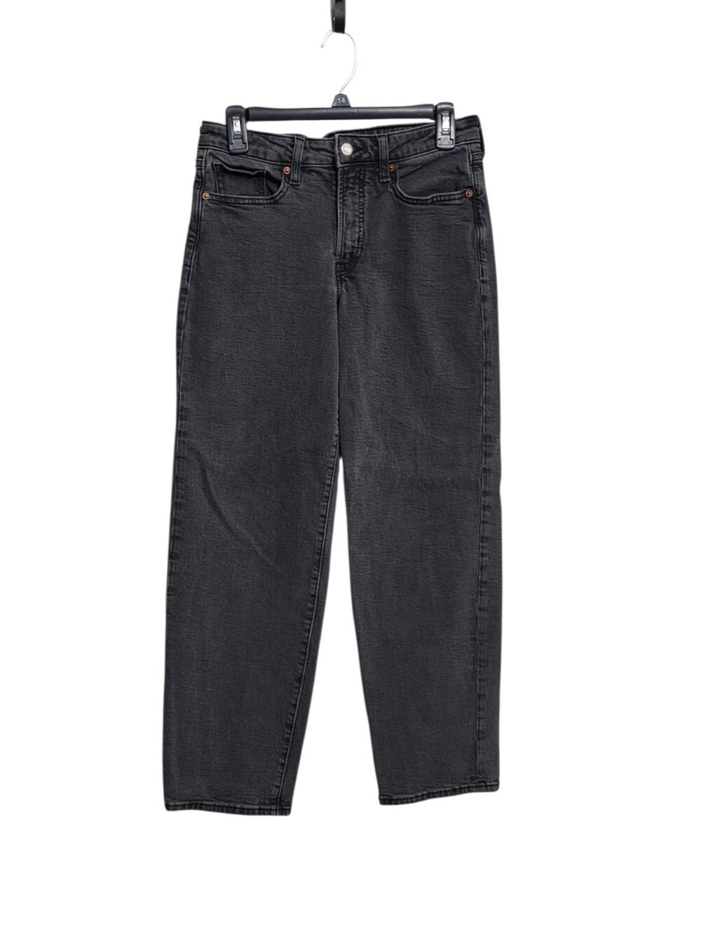 Old Navy OG Loose High Rise Black Jeans 4